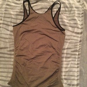 Lululemon tank top size 4. Olive green.